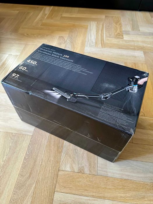 Odkurzacz bezprzewodowy Mova J30 – NOWY, super moc, ekran LED