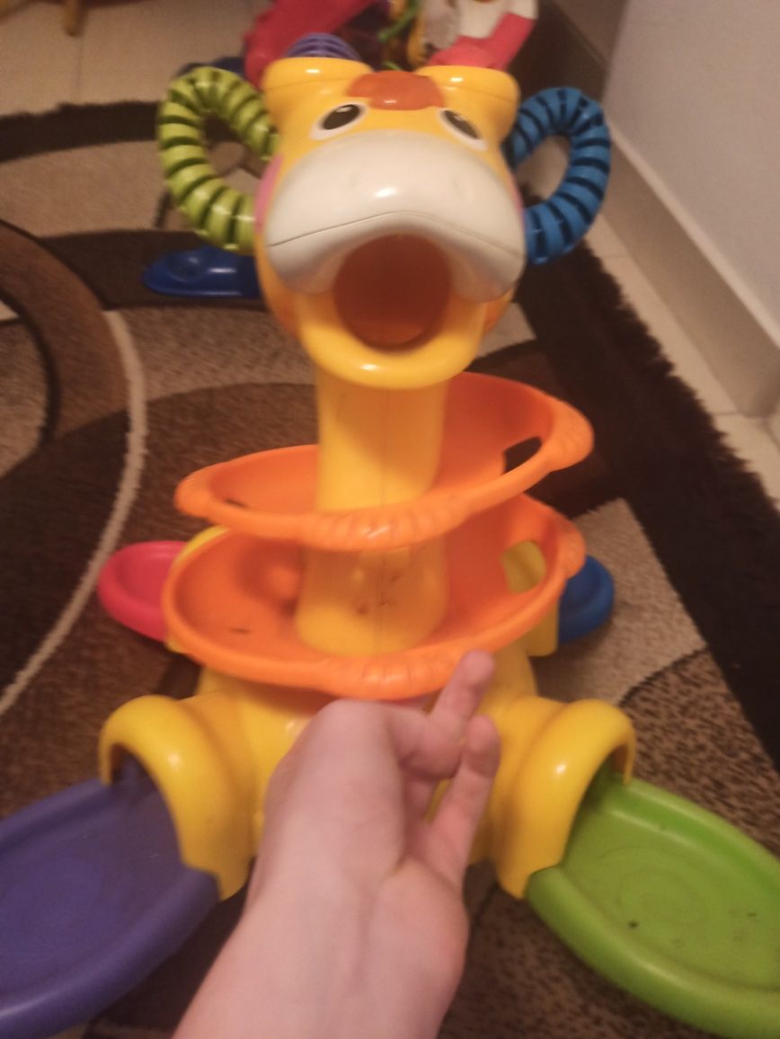Zjeżdzalnia dla piłek piłeczek fisher price