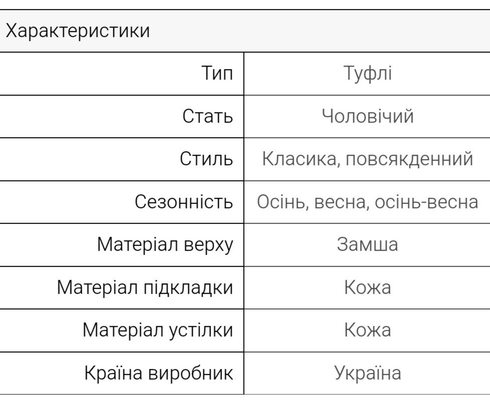 Туфлі чоловічі еD-Ge