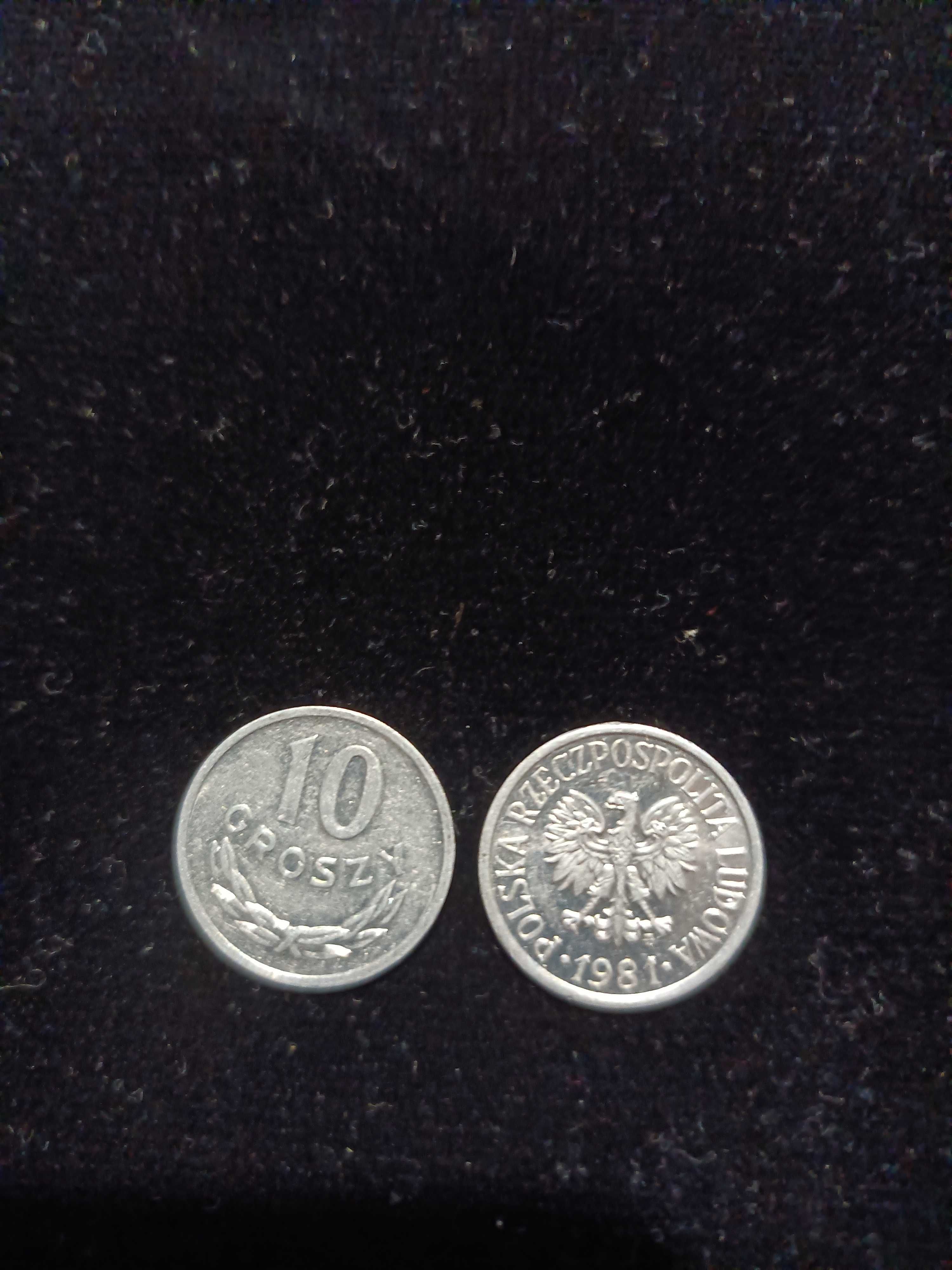 10 groszy moneta z lat PRL