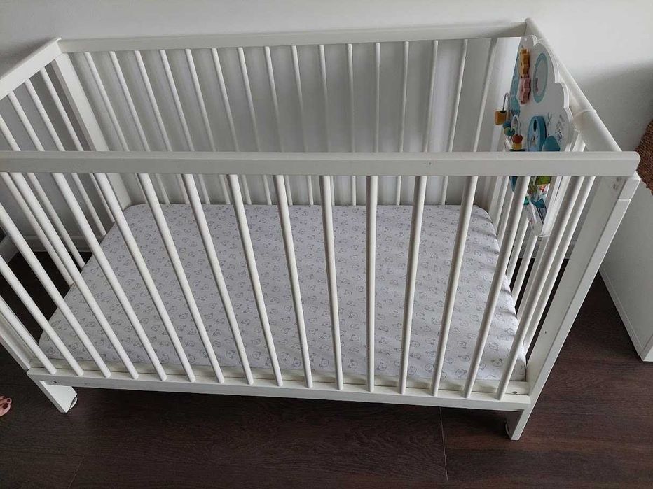 IKEA GULLIVER Łóżko dziecięce, biały, 60x120 cm