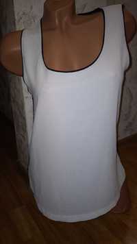 Блуза блузка белая женская летняя S M 44-46р.