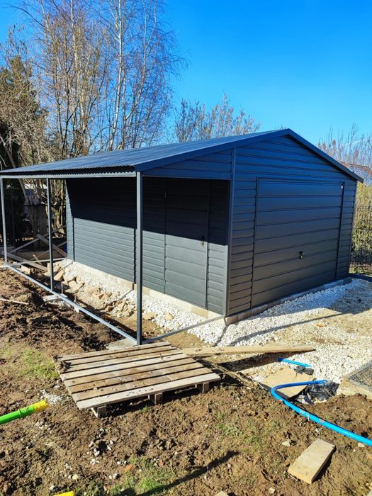 Garaż blaszany,Hala,Magazyn 6x5.80/6x6,6x7,7x6,7x7,9x6-Producent!