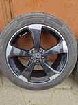 Oryginalne Koła Audi Q5 SQ5 S-line Rotory 80A 255/45R20 5,5mm 17r A0