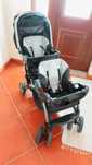 Carrinho de bebé (duplo), com baby coques isofix incluidas..