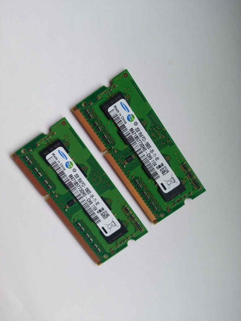 Pamięć RAM DDR3 Samsung M471B5773DH0-CH9 2x2 GB oraz 2x 512 MB