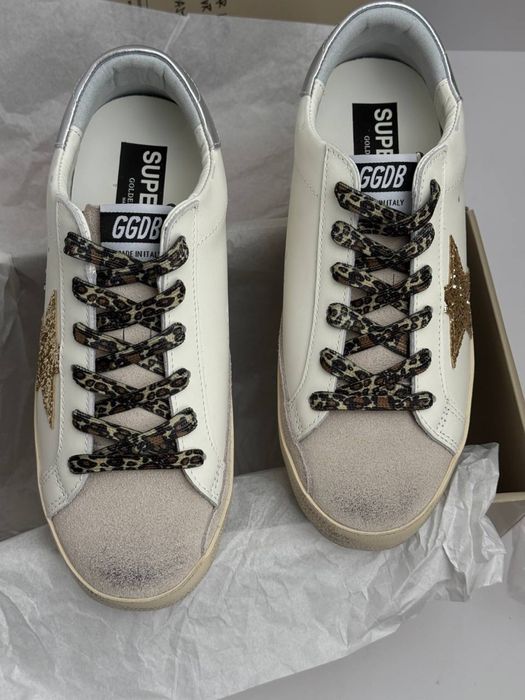Кеди шкіряні golden goose голден гус жіночі купить gg