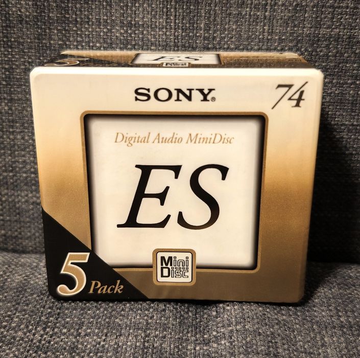 Minidisc минидиски Sony ES 74 min 5 шт