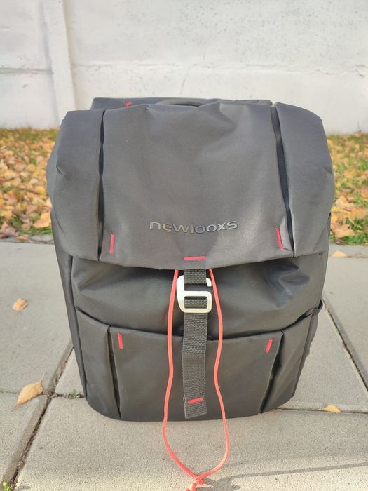 Podwójna sakwa rowerowa New Looxs Vigo Racktime gazelle MIK basil