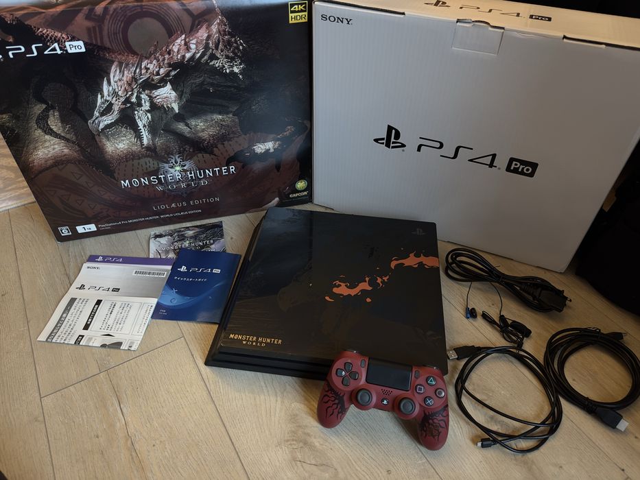 Sony PlayStation 4 PRO PS4 10.50 Monster Hunter Limited Edition