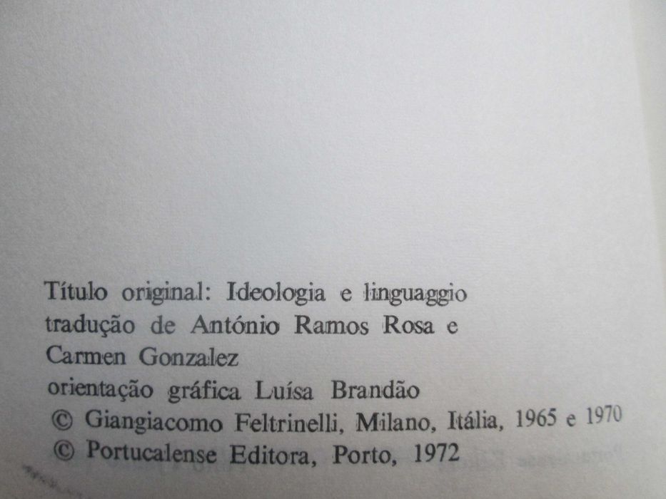Ideologia e Linguagem, Edoardo Sanguineti