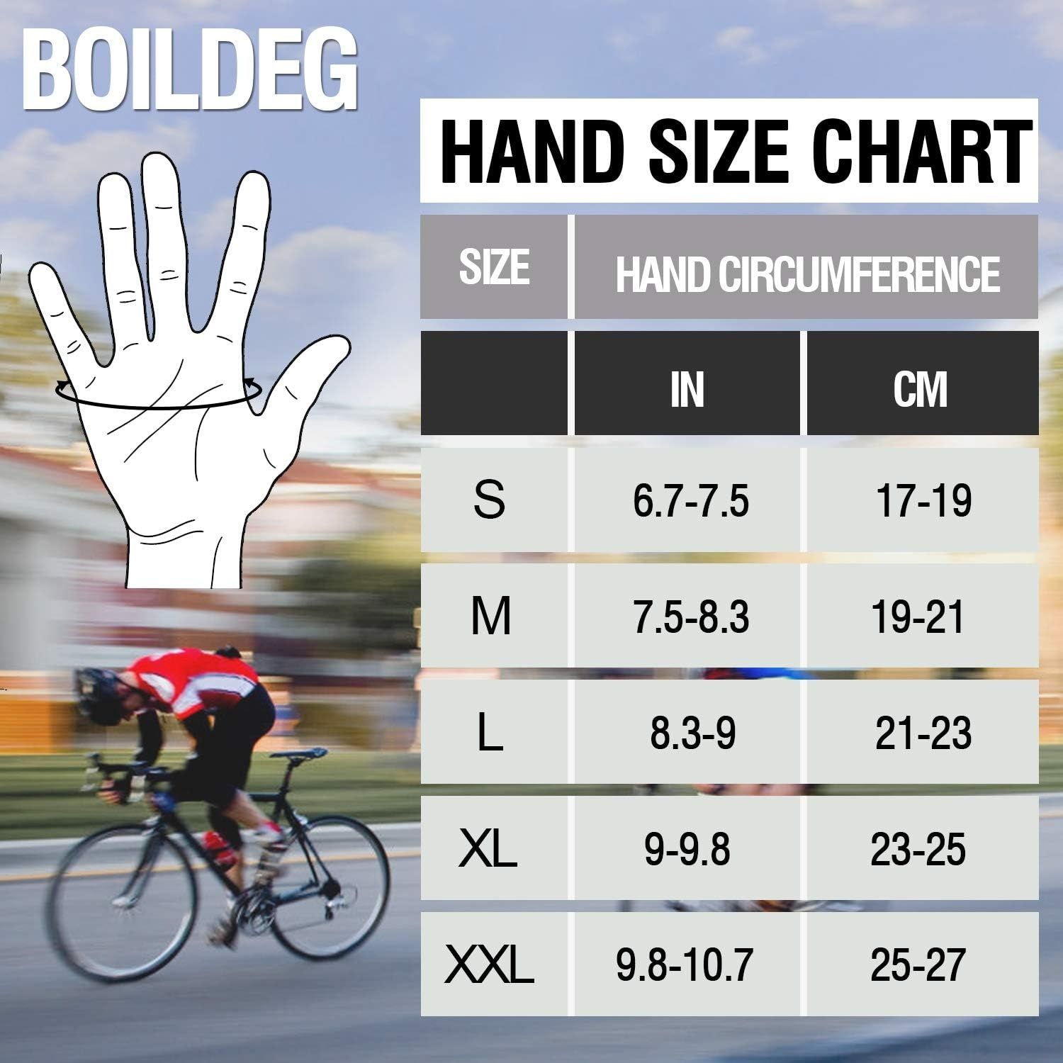 Rękawice rowerowe BOILDEG M -68-