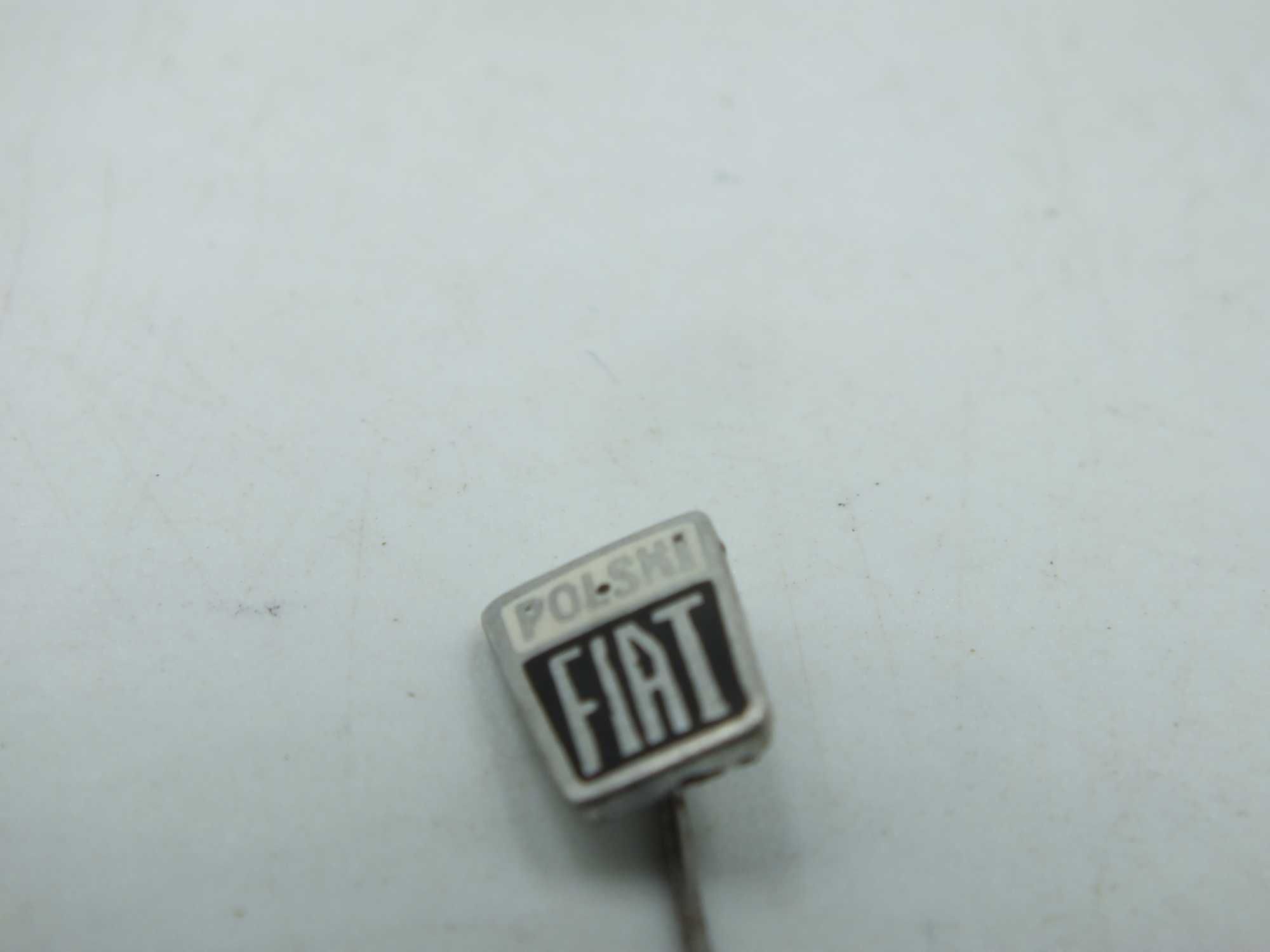 Wpinka Metal POLSKI FIAT oryginał PRL