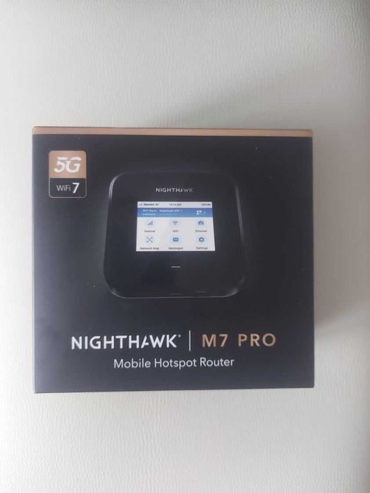 Netgear Nighthawk M7 Pro MR7450 – NOWY router 5G WiFi 7, zapakowany