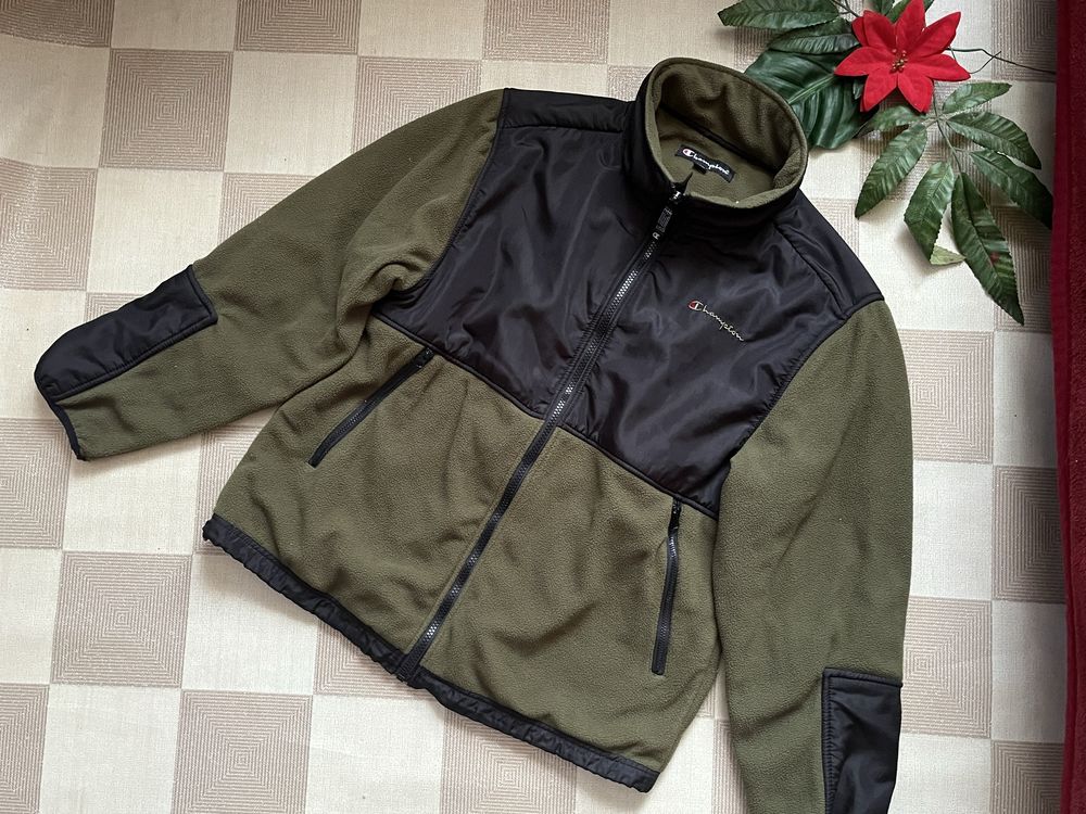 Bluza Champion kurtka rozpinana markowa 11/13l polarowa