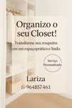 Organização Profissional de Closets e Roupeiros