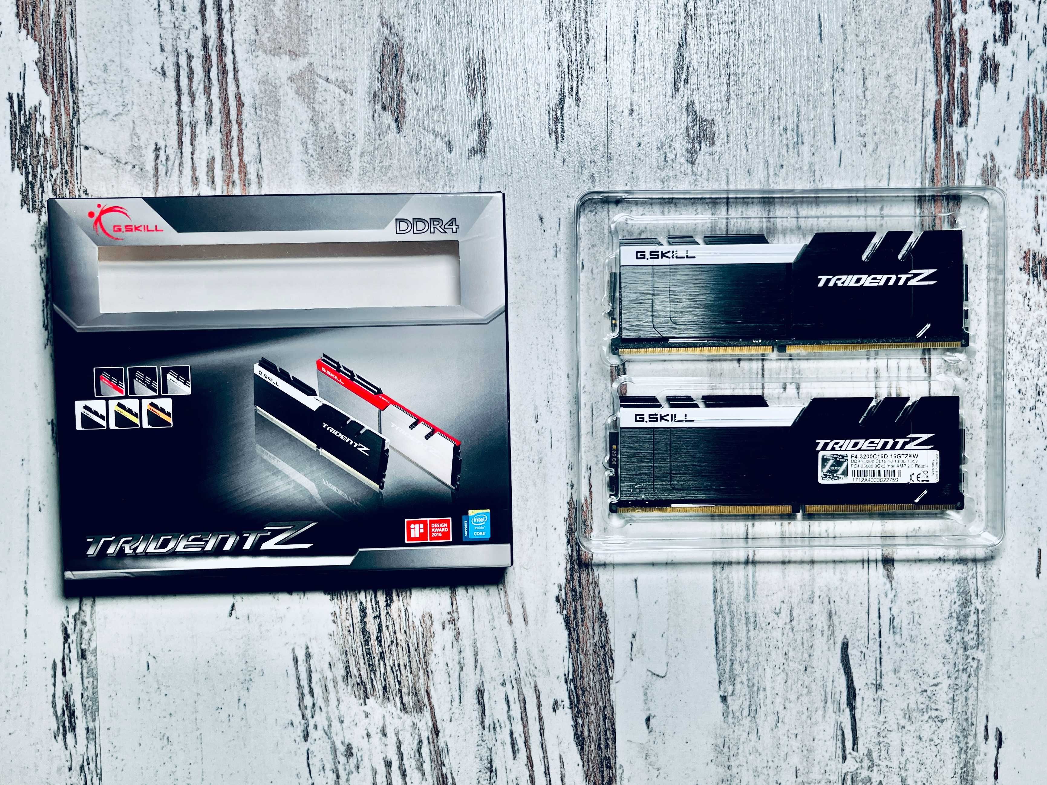 Pamięć ram DDR4 16GB (2x8GB) G.Skill Trident Z bez RGB
