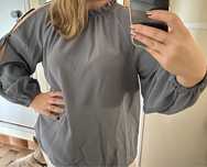 Blusa azul shein