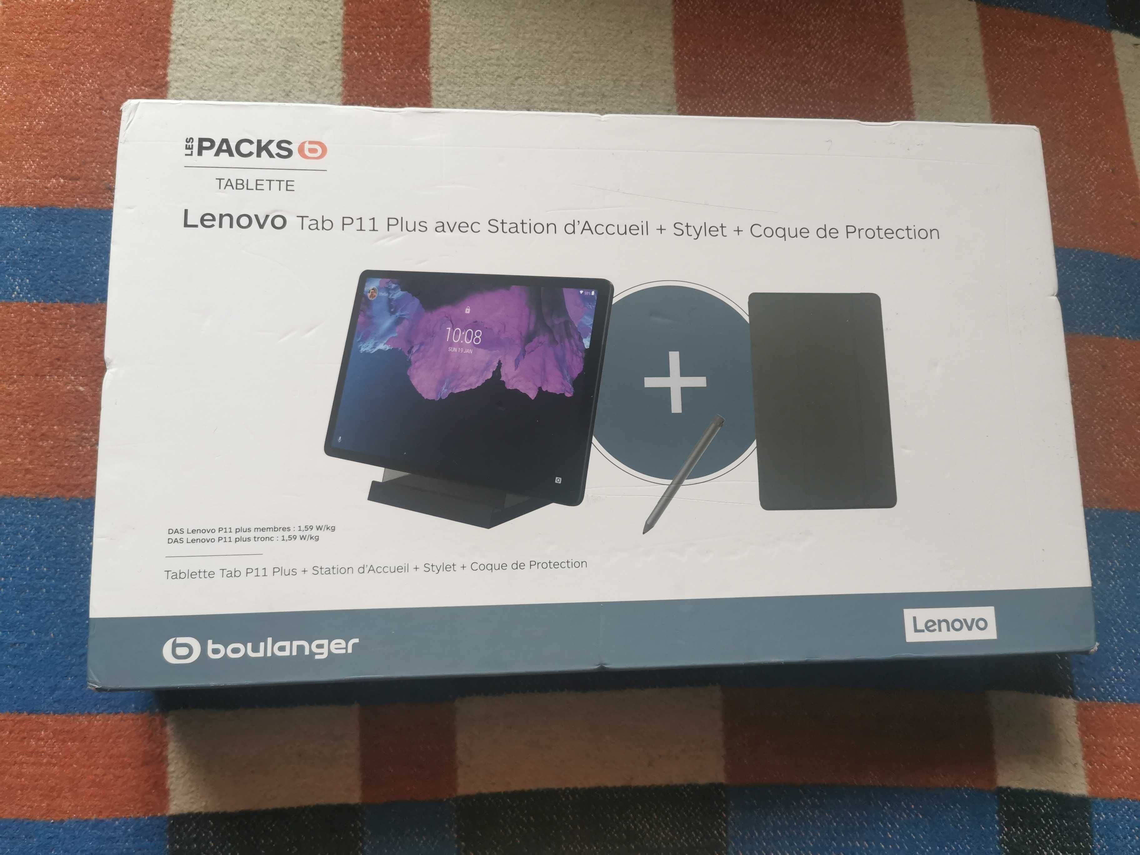 Tablet Lenovo P11 Plus 2K + rysik + etui + stacja dokująca !!!