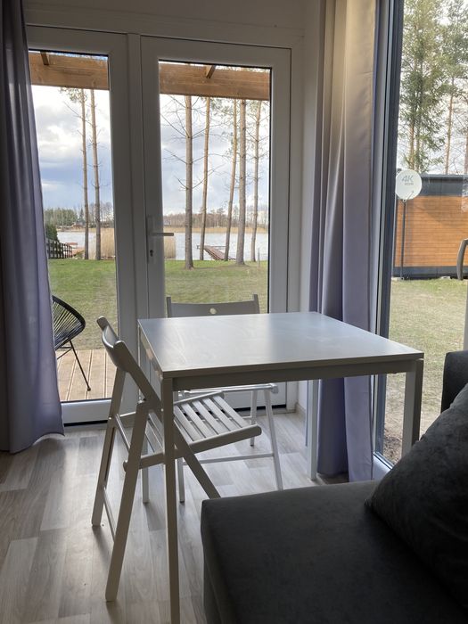 Domki nad jeziorem Domek Mazury Noclegi Mazurach Własna Linia brzegowa