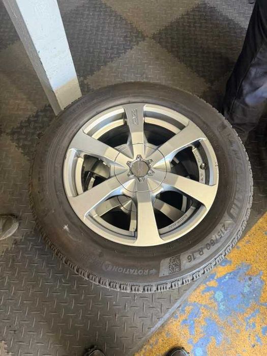 Michelin zimowe z alufelgami w komplecie