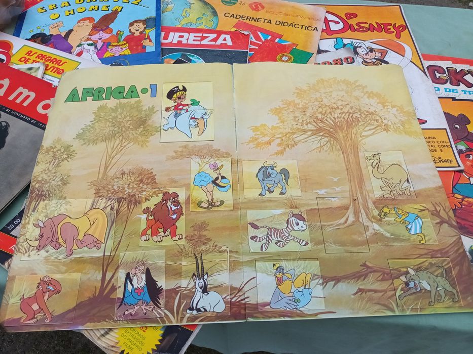 Caderneta Zoo Dianey (5 cromos em falta)