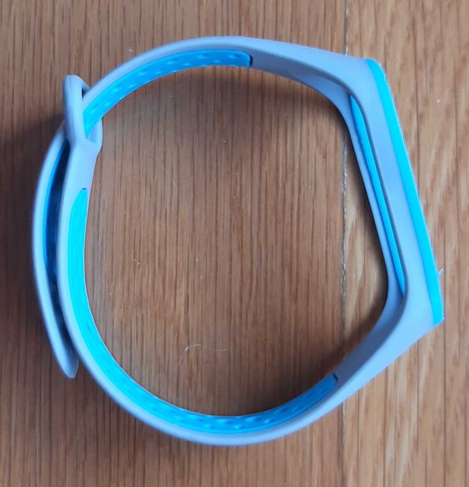Bracelete/Pulseira: Mi Band 5/6 Cinza/Azul
