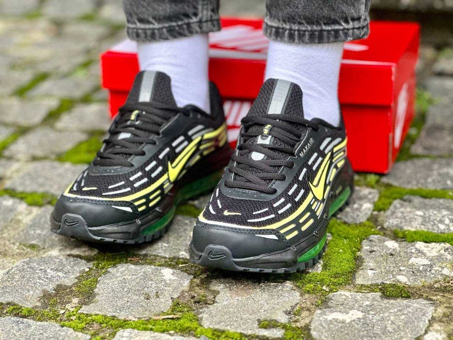 СУПЕР ХІТ! Кросівки Nike Air Max TL 2.5 Black Green легкі  надійні
