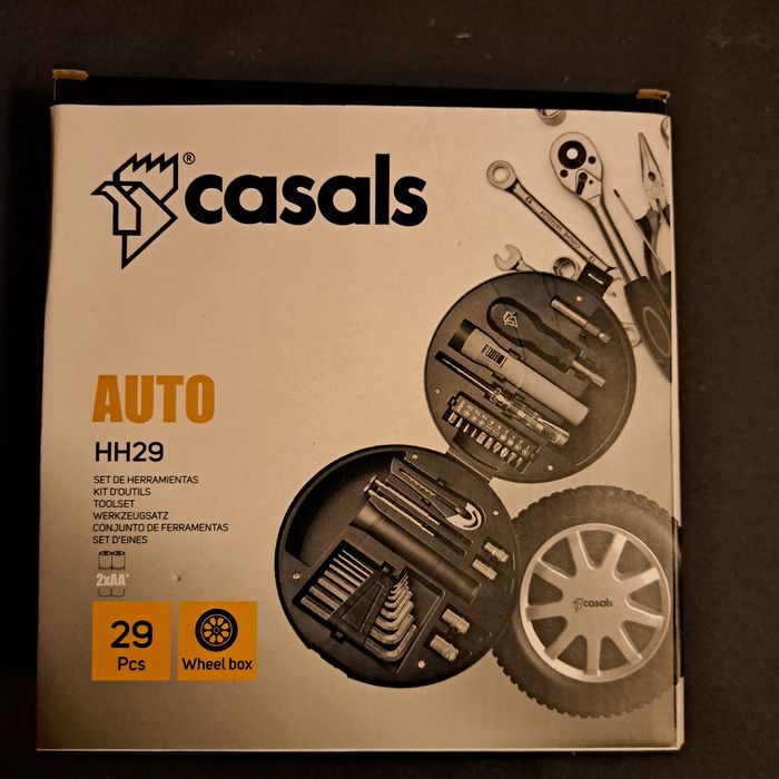 Caixa ferramentas Casals Auto HH29
