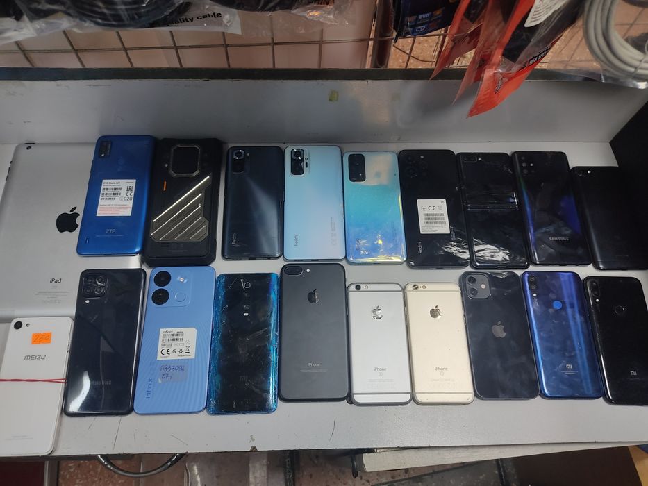 Iphone 12,Sam Z Flip,Redm note 10 pro