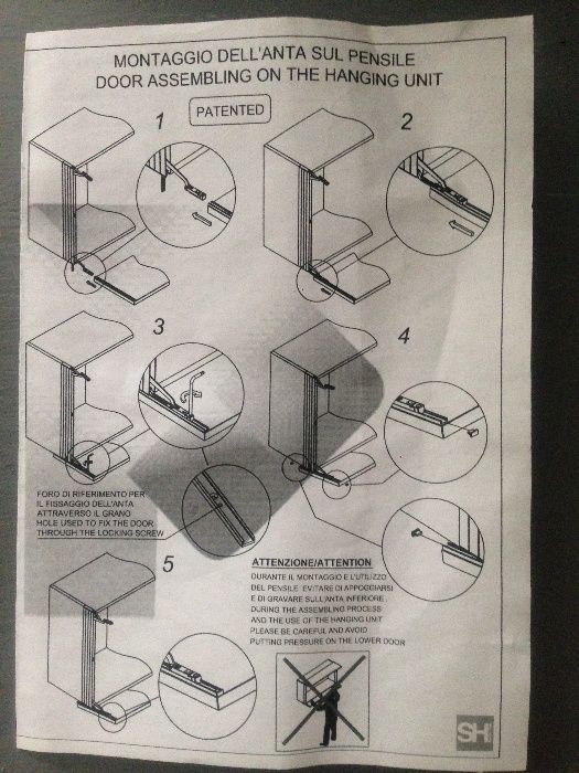 HolzSystem OVERMAX для синхронного открывания дверей навесного шкафа