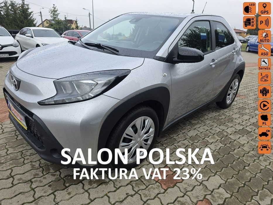 Toyota Aygo X 2023Tylko Salon Polska 1Właściciel ledy Kamera .s74
