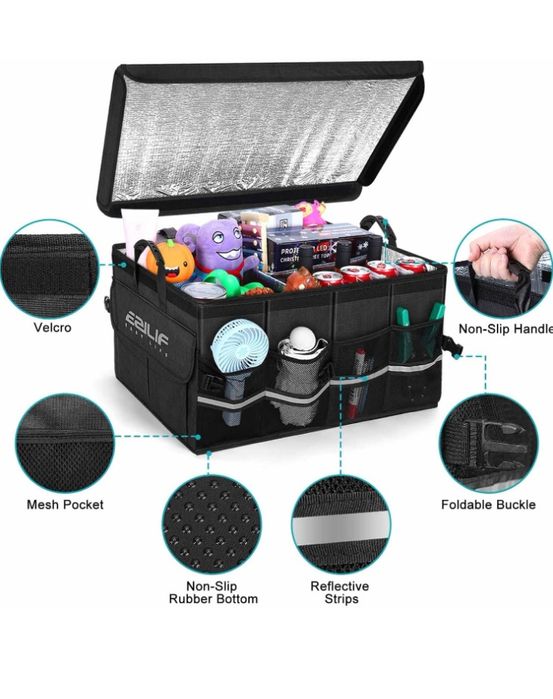 Organizer termiczny na piknik do bagażnika