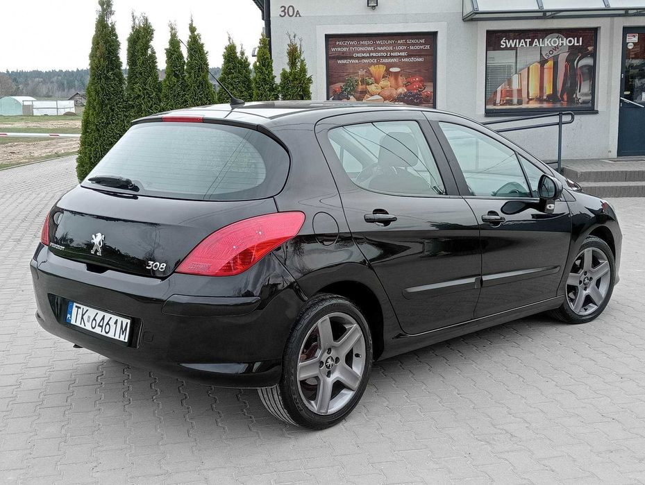 Peugot 308 Rok 2009 1,6HDI 90Km 5Drzwi Przebieg 206Tys Zadbany