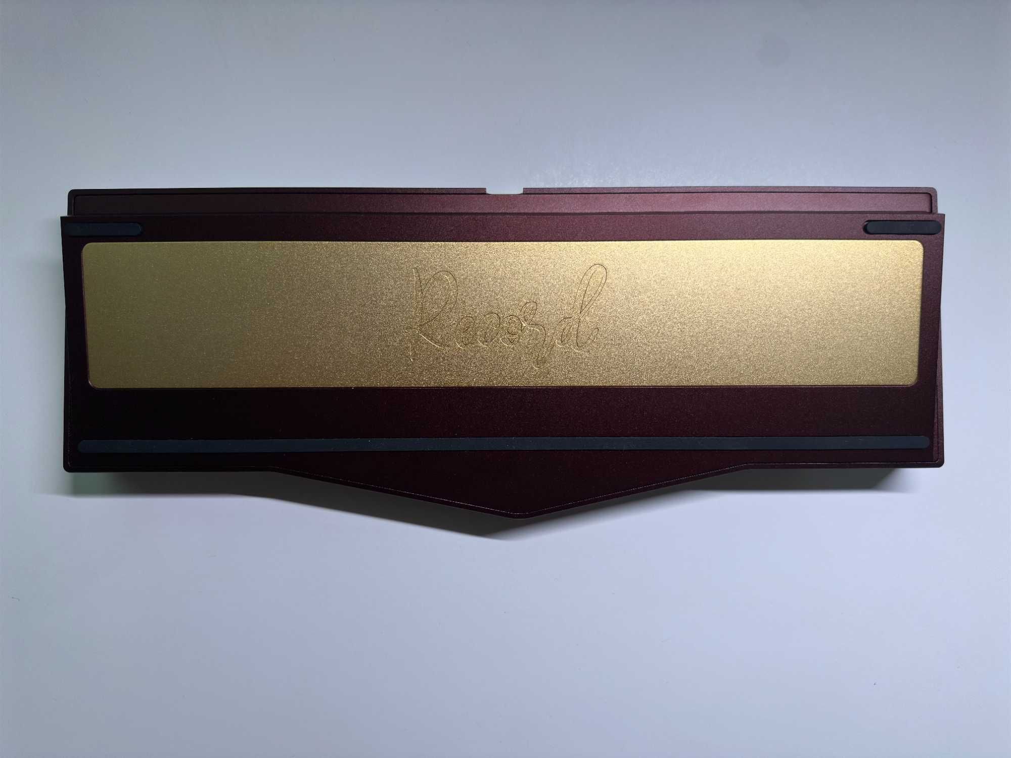 Teclado Mecânico Weikav Record Alumínio HotSwap Custom RGB VIA