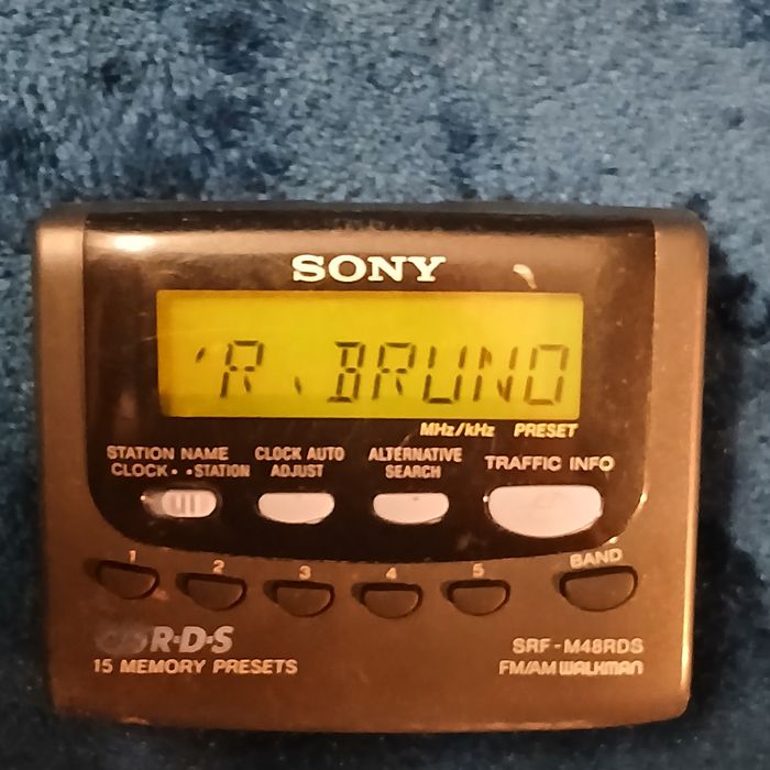 Sony Walkman AM/FM SRF-M48RDS