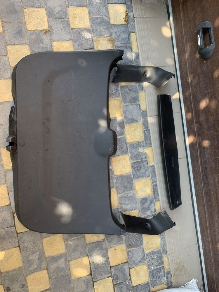 Кришка багажника, Chevrolet Trax 2017-2021, ляда, пластик до кришки
