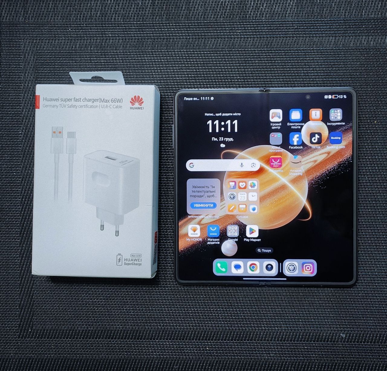 HONOR Magic V3 12/512Gb (FCP-N49) Black EU. Гарантія