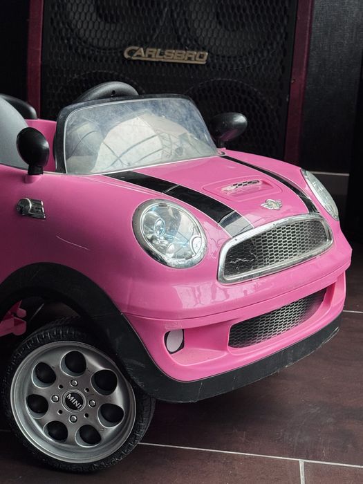 Carrinho de passeio criança - Mini Cooper Infantil Rosa