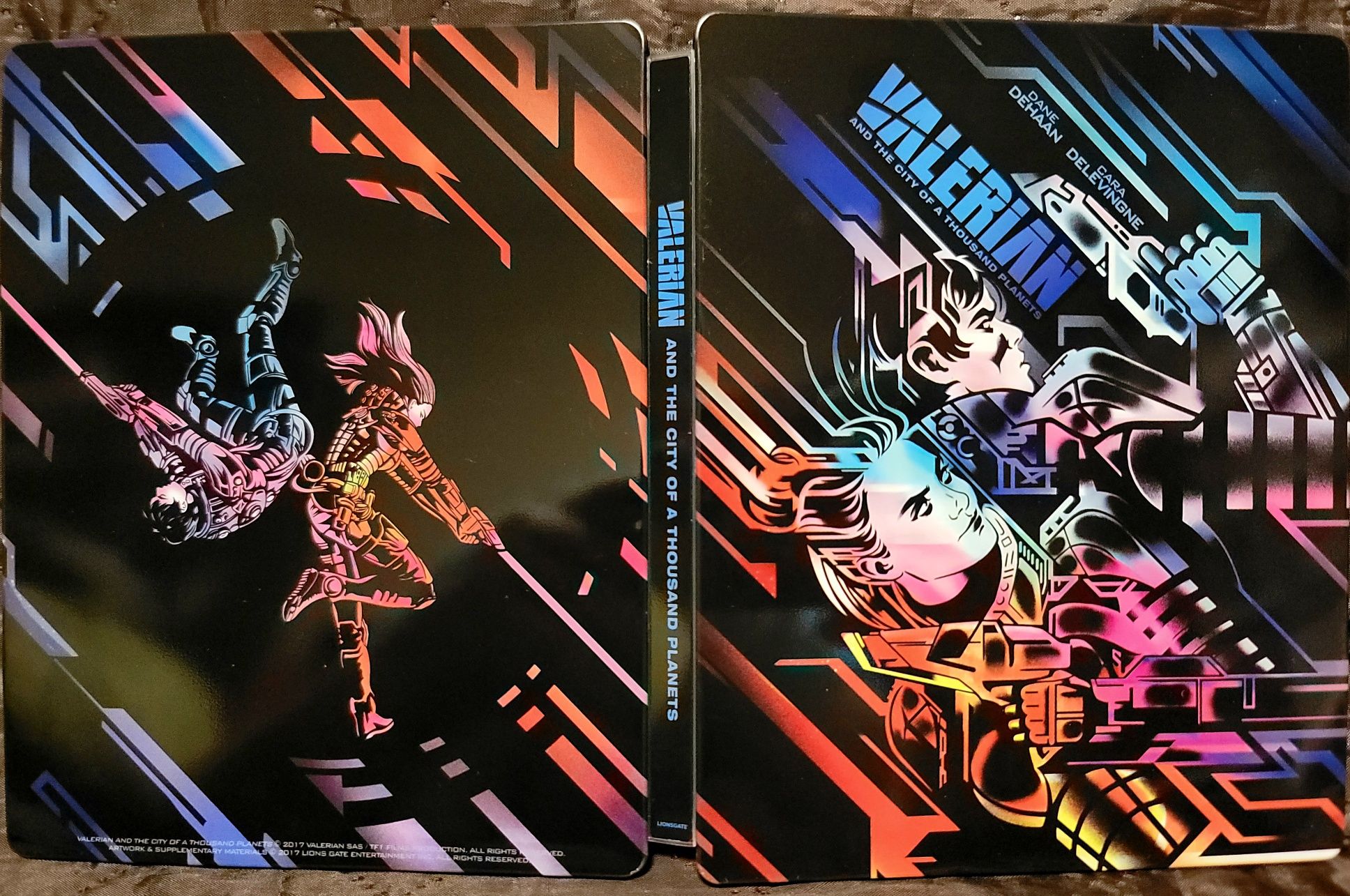 Фильмы Назад в будущее и Валериан в Steelbook Blu Ray