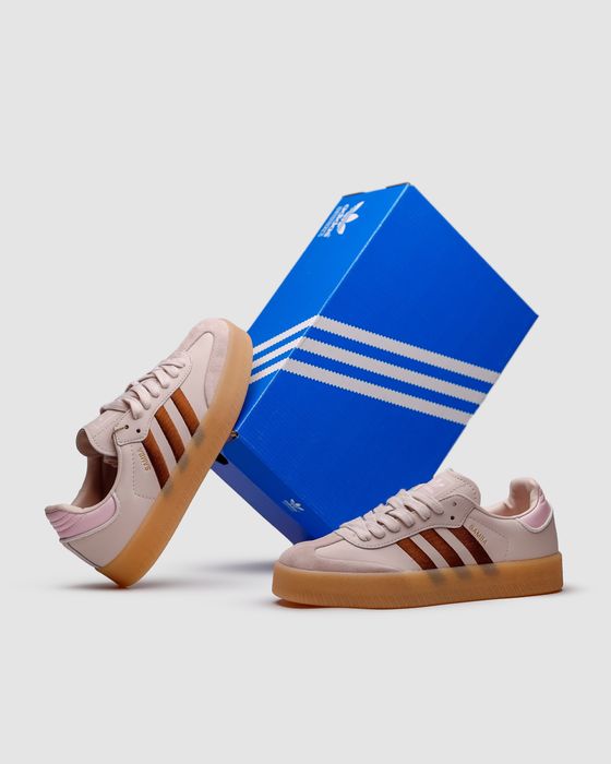 БЕЗ ПЕРЕДОПЛАТ‼️ Жіночі кросівки  Adidas Samba Platform 'Putty Mauve'