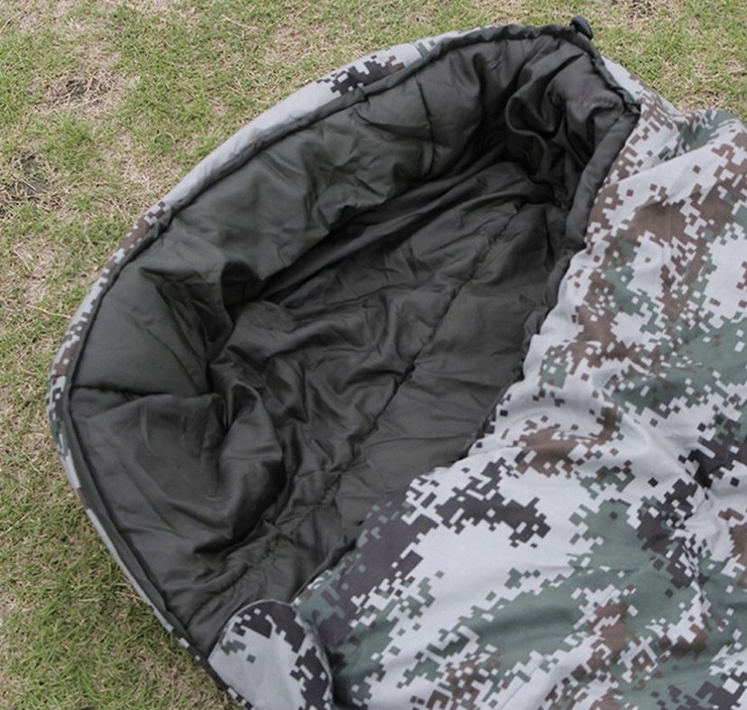 Śpiwór turystyczny wojskowy pod namiot 210x75 ciepły