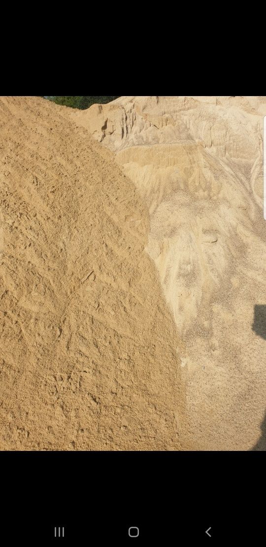 Piach, beton, frez asfaltowy, kruszywa, kamień, ziemia,