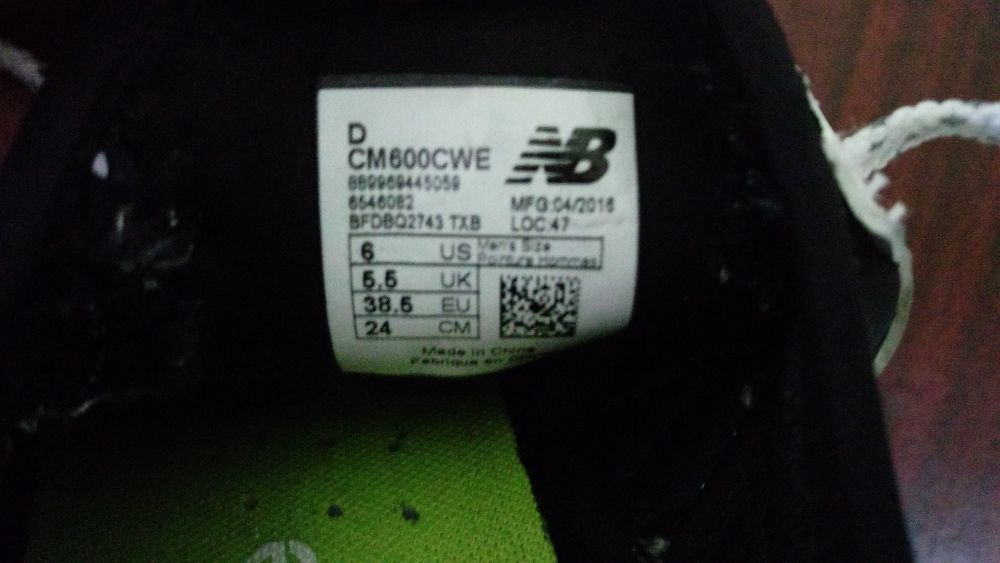 Оригинал New Balance Кроссовки '600 C-Series' р. 38,5(24 см) Унисекс