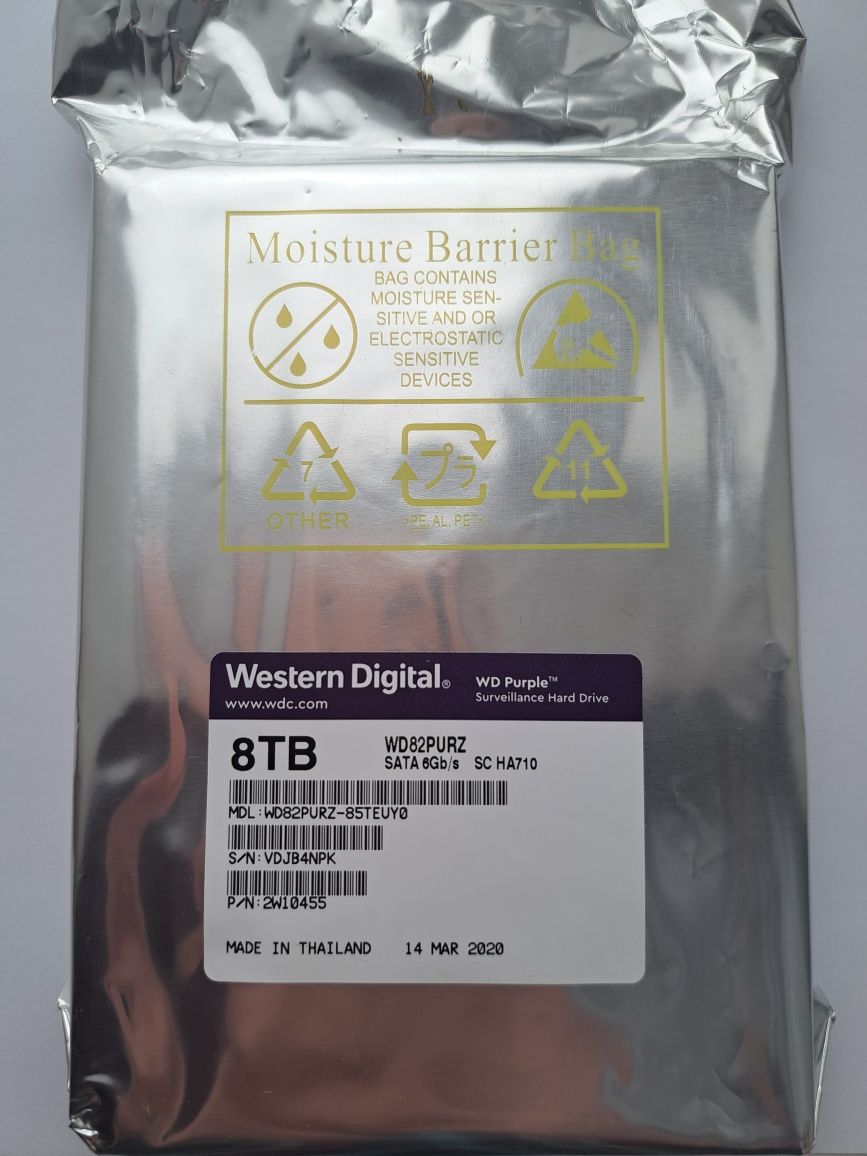 Жорсткий диск Western Digital 8 ТБ з гарантією