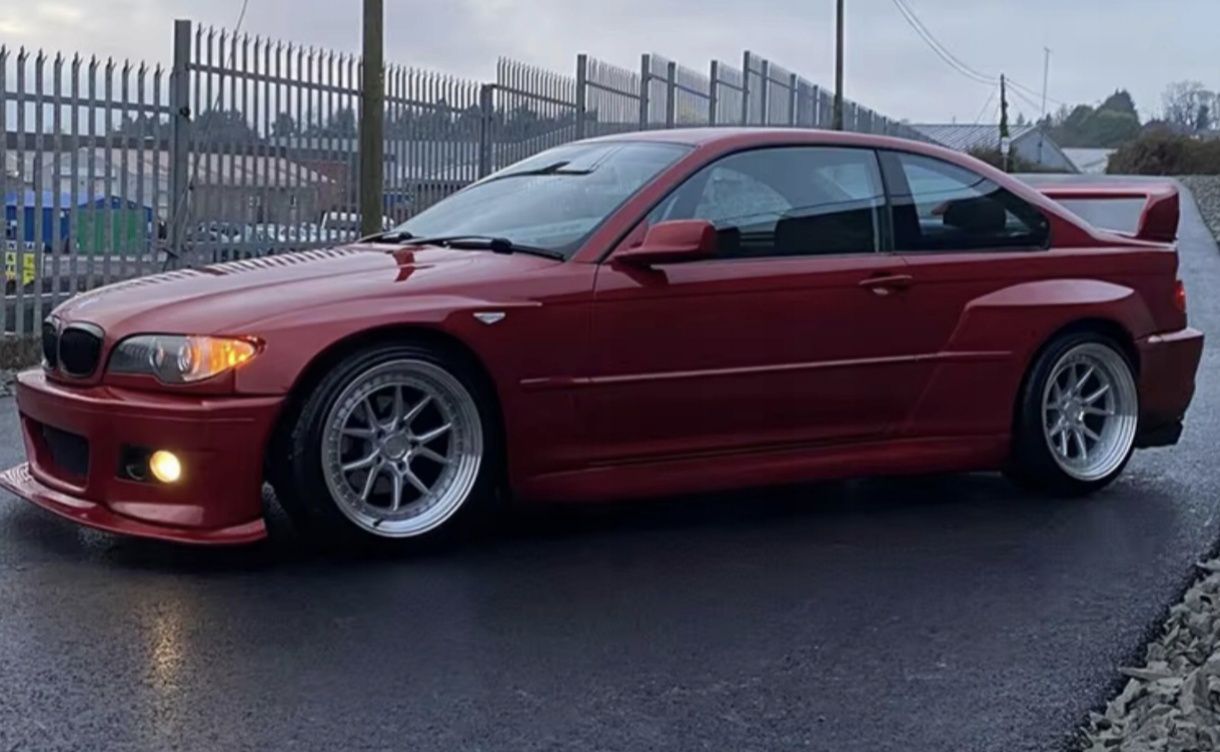 BMW E46 Tylny Spoiler Na Klapę GT Class Spoiler Czarny Połysk