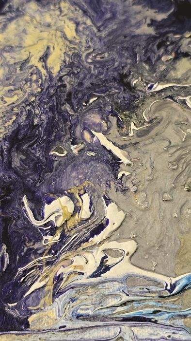 Quadro pintado a mão