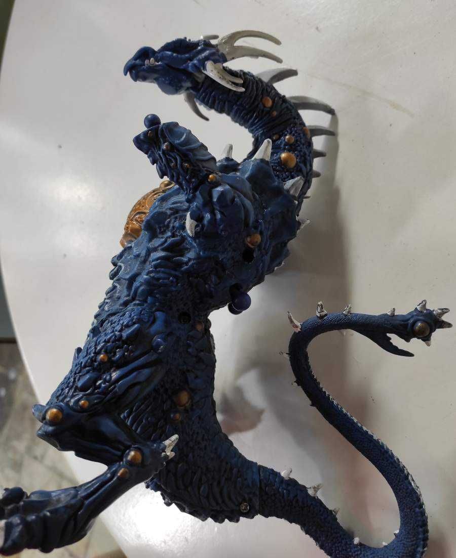 Brinquedo - Dragão Azul - Funciona a pilhas