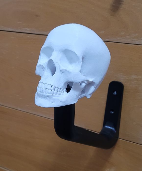 Suporte de parede p/ capacete - Caveira