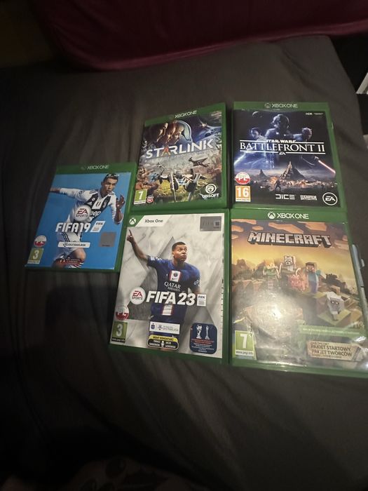 Xbox one x 2 pady + gry